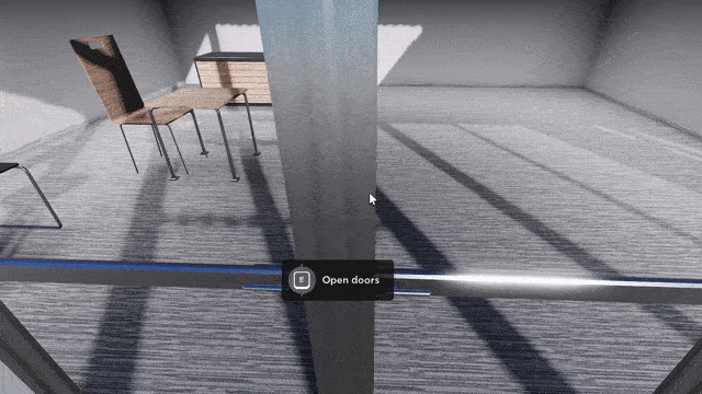 Doors opening/closing (Low quality due to Carrd compression)